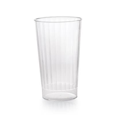 16 oz Plastic Crystal Round Tumblers, Pack of 20 O18015
