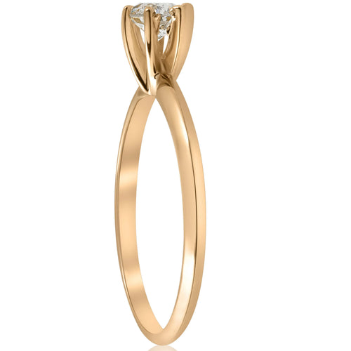 14k Yellow Gold Solitaire Diamond Engagement Ring M26931