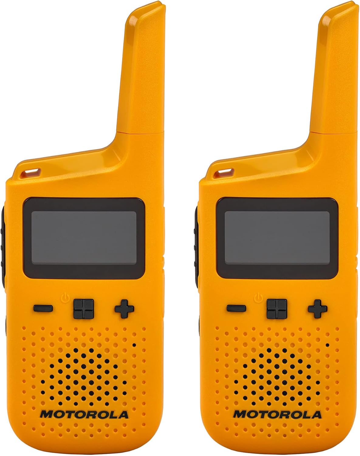 Yellow 25 Mile 2 Way Radio with Charging Dock Q22219