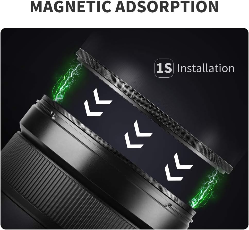 55mm Magnetic Lens Filter Kit with MCUV CPL ND1000 F59701