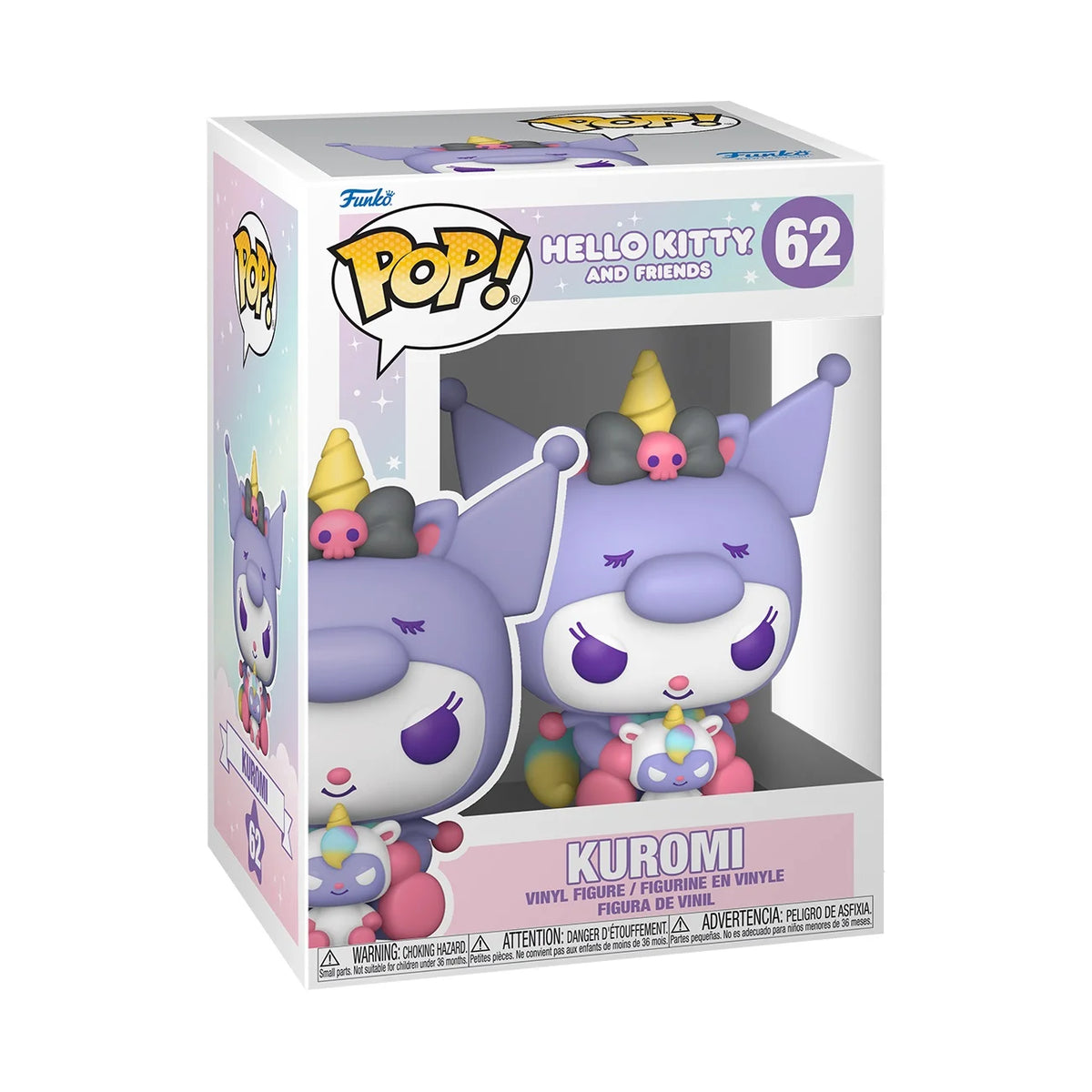 Kuromi Unicorn Party Vinyl Figure H6781