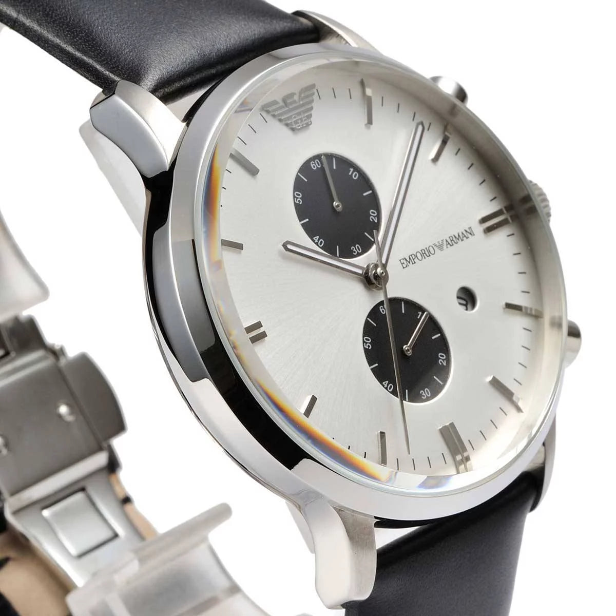 White Black Stainless Steel Watch Y626242