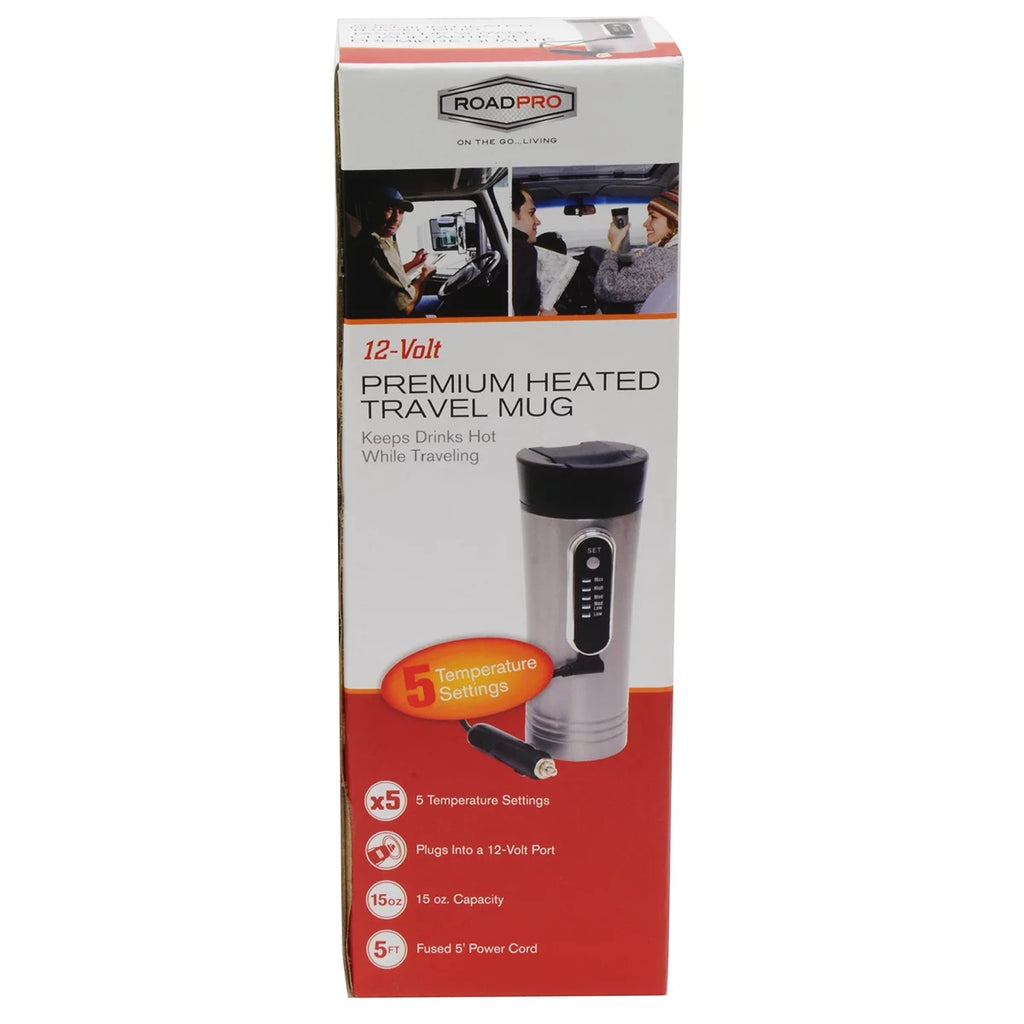 12-Volt 15Oz. Heated Travel Mug L306343