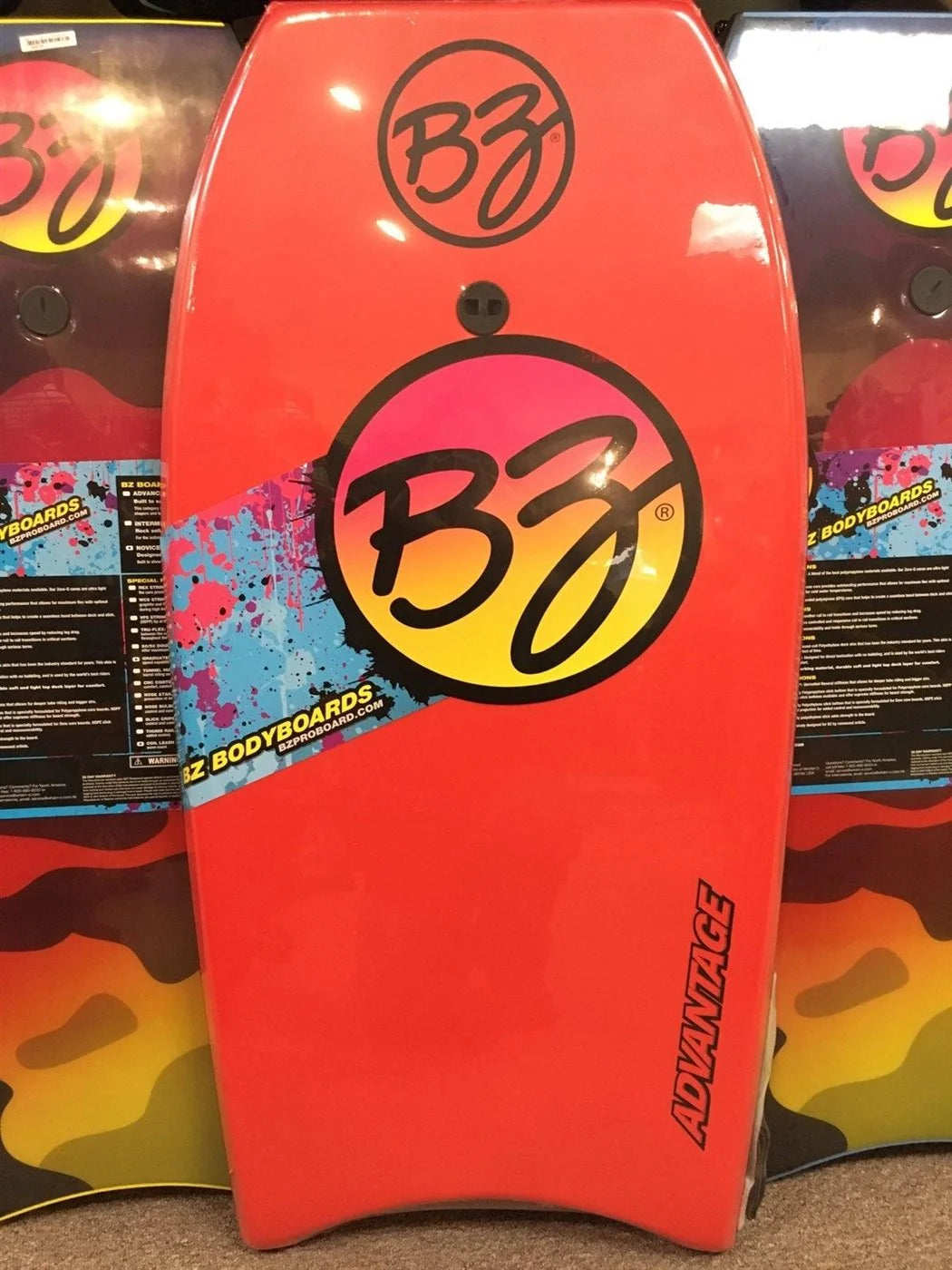 42.5 Inch Boogie Surfing Bodyboard with Leash T32402