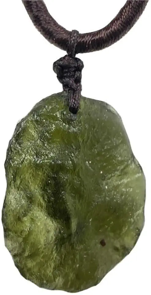 Moldavite Crystal Meteorite Necklace C123