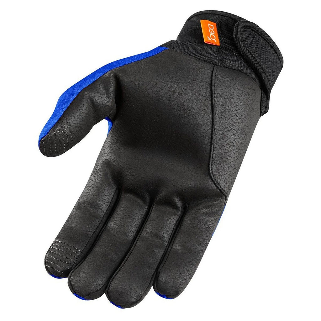 Blue Textile Motorcycle Gloves Q1607