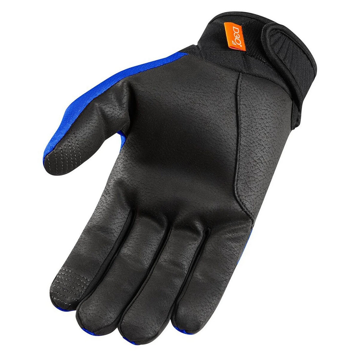 Blue Textile Motorcycle Gloves Q1607