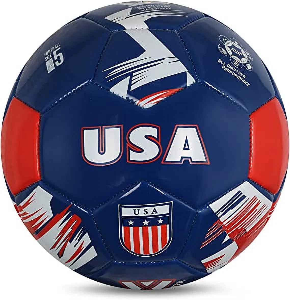 White Size 3 Soccer Balls D533016