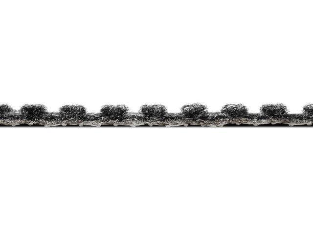 Charcoal Black 4' x 25' Skid-Resistant Carpet Runner R933611