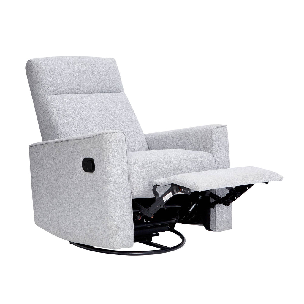 Gray Manual Reclining Glider D1005