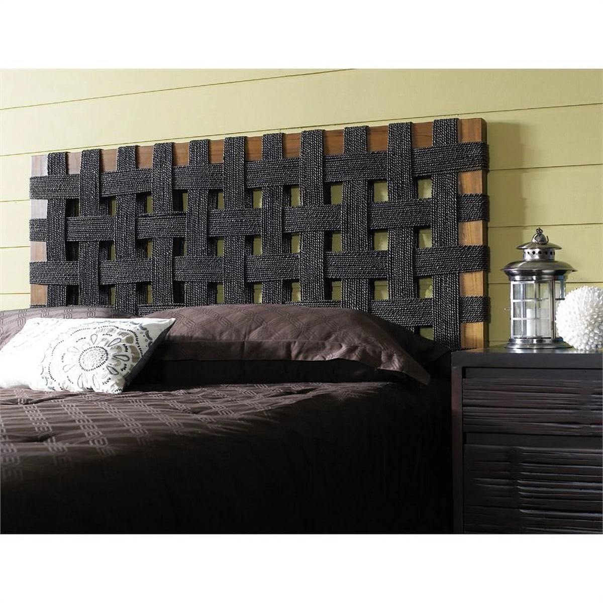 Wood Openweave Queen Headboard F86033
